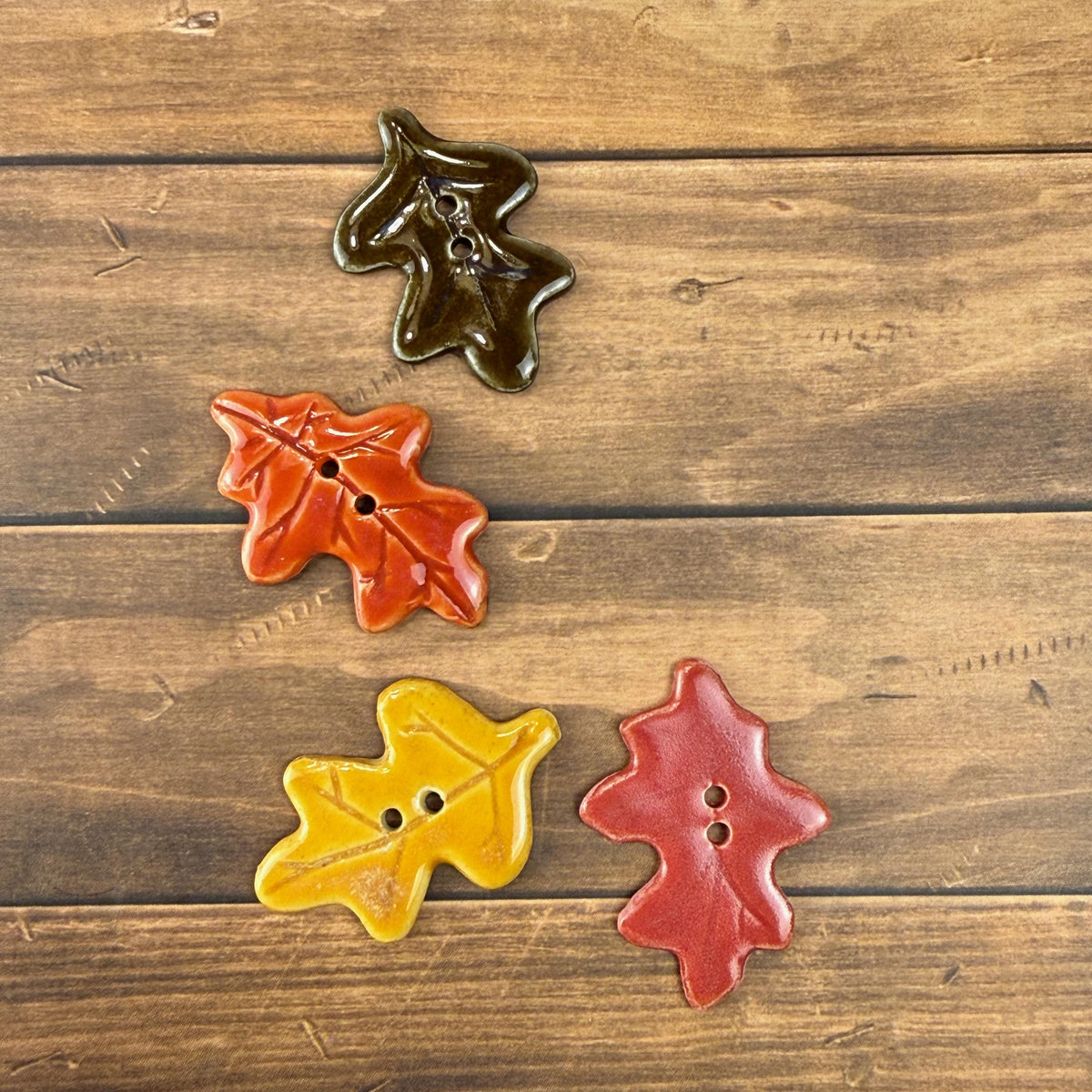 Fall Leaves in Four Colors