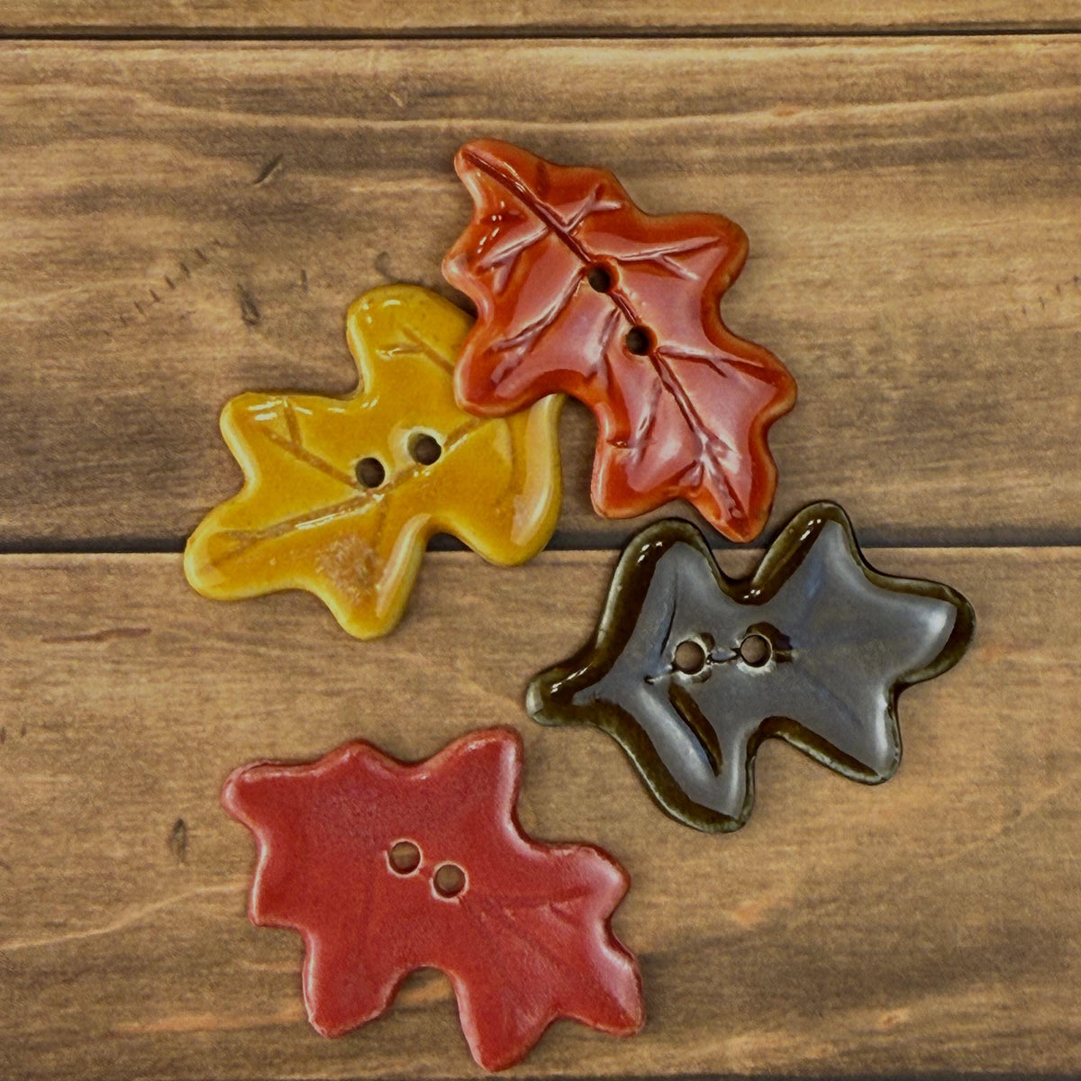 Fall Leaves in Four Colors