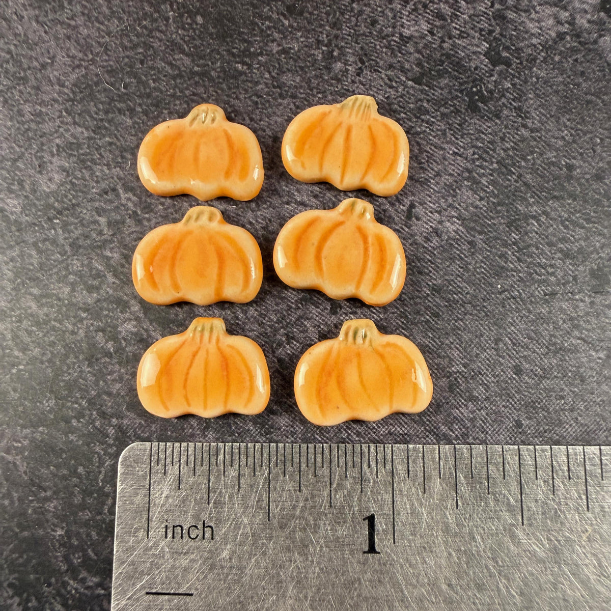 Tiny Pumpkin Buttons