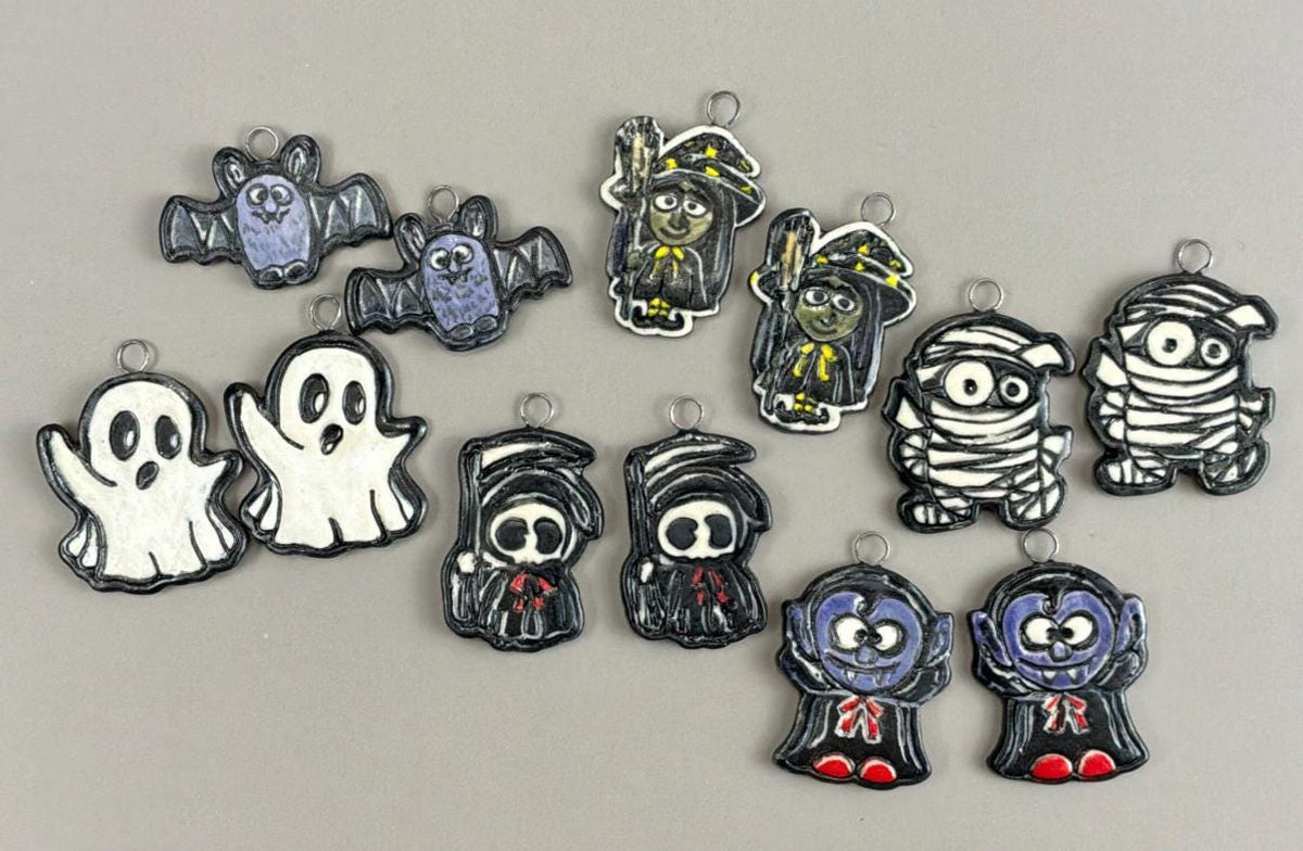 Halloween Ghouls Jewelry Components