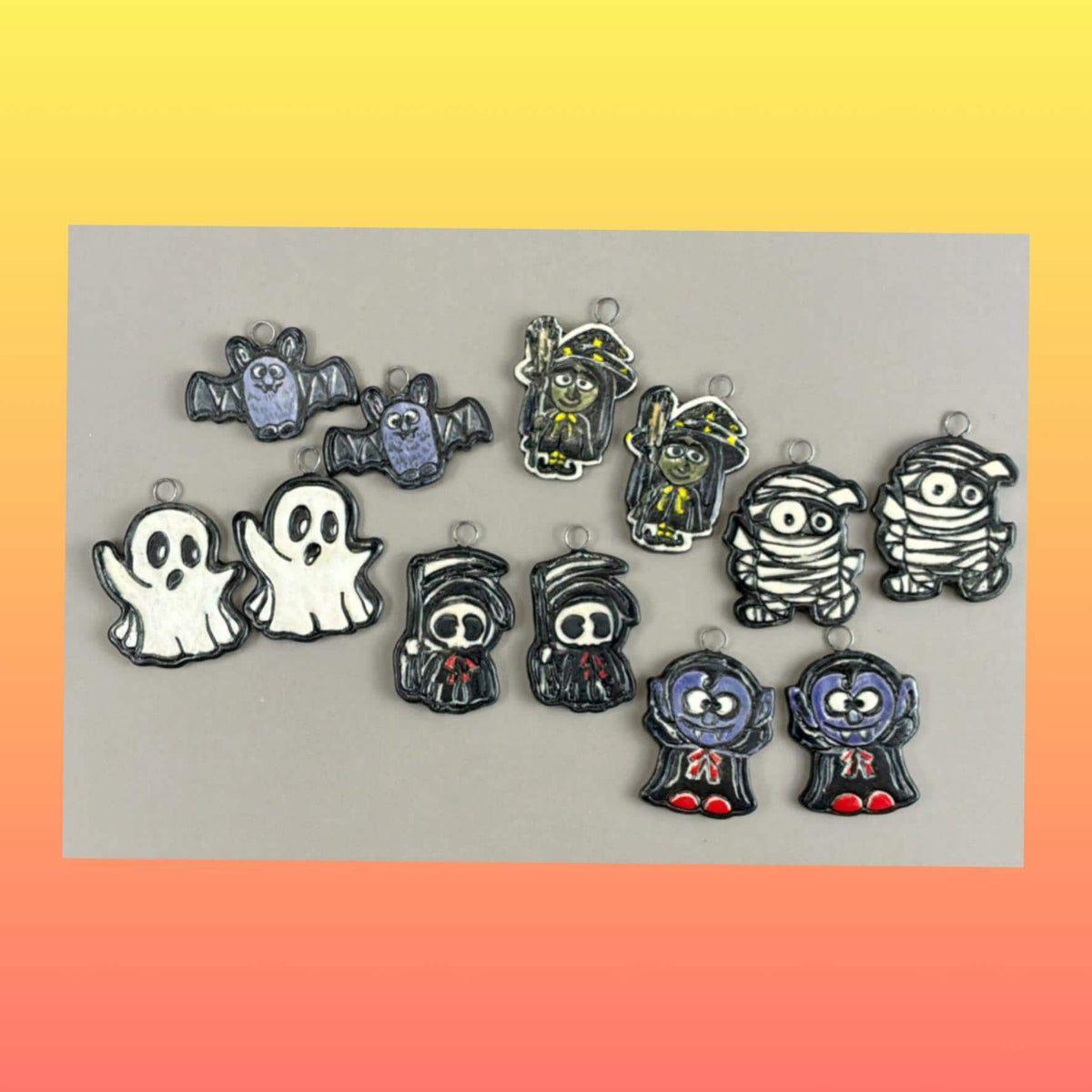 Halloween Ghouls Jewelry Components