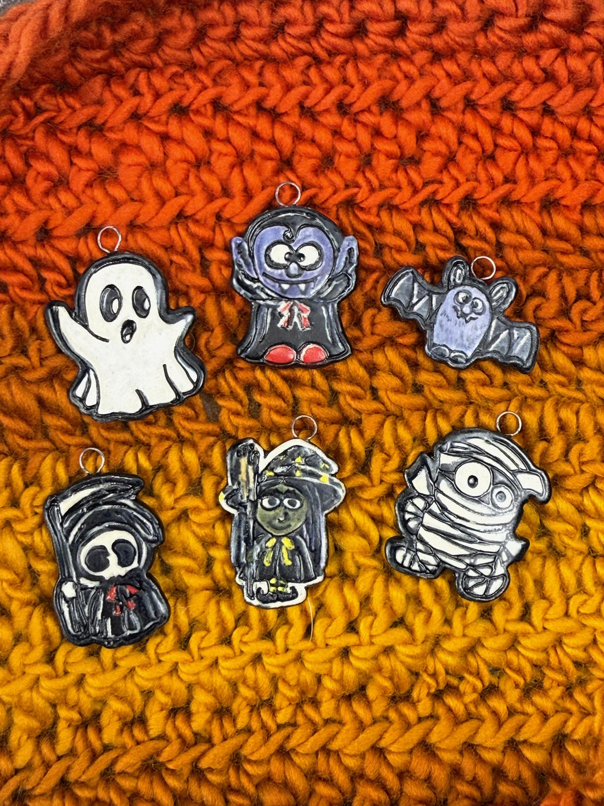 Halloween Ghouls Jewelry Components