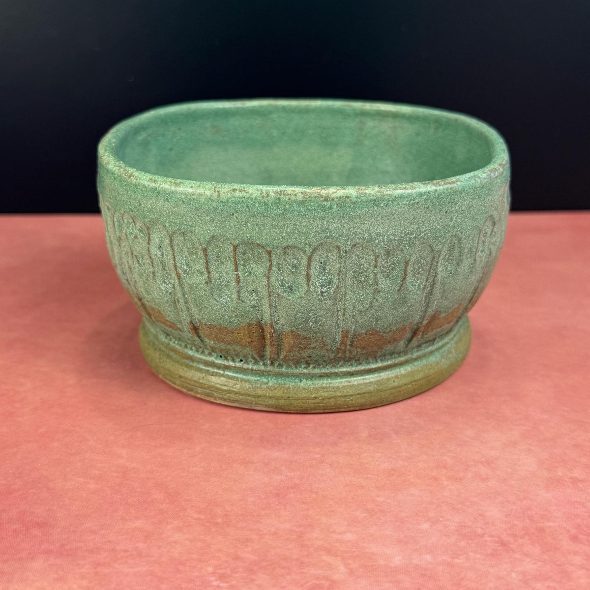 Matte Tourmaline Small Charcuterie Dish/ Cache Pot or Catchall
