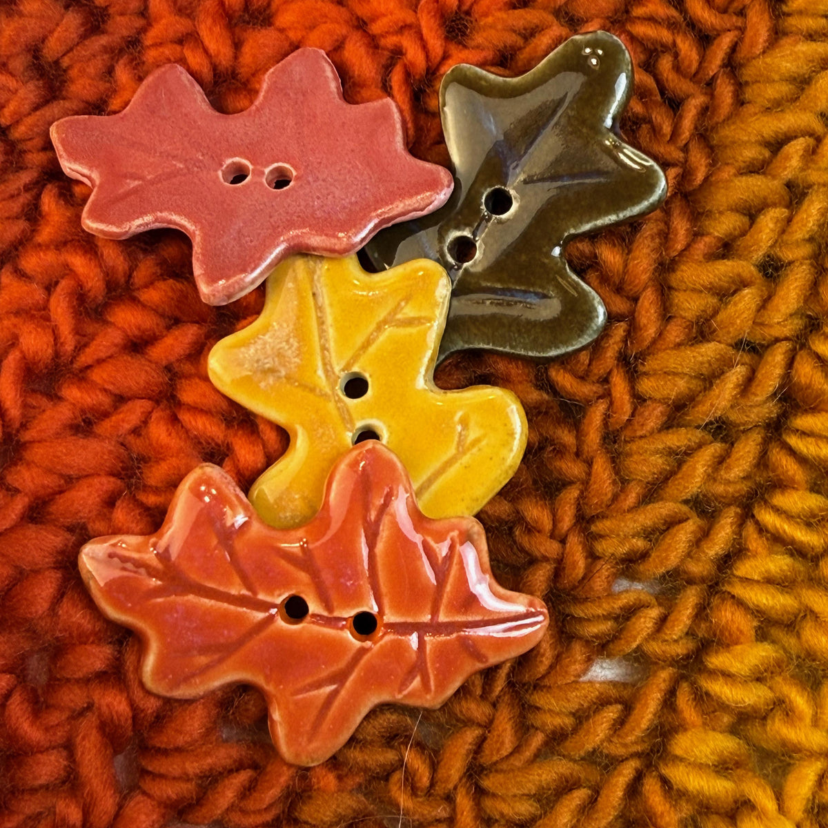 Fall Leaves in Four Colors