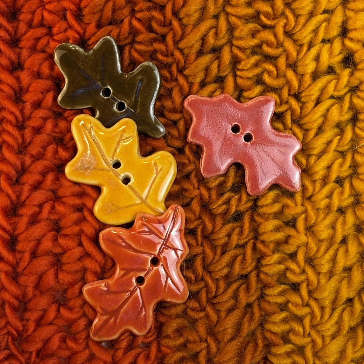 Fall Leaves in Four Colors