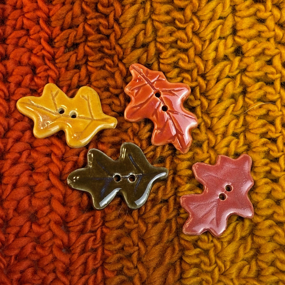 Fall Leaves in Four Colors
