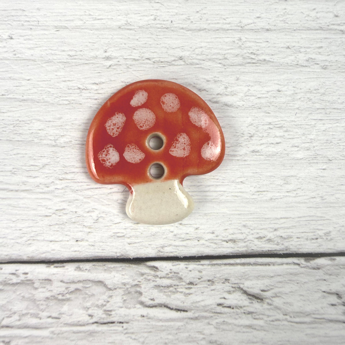 Bright Rainbow Mushroom Buttons