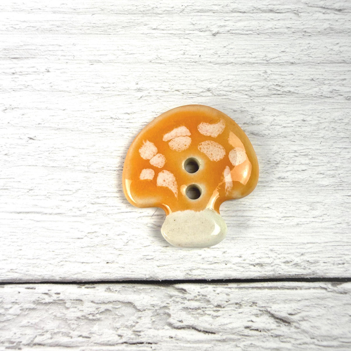 Bright Rainbow Mushroom Buttons