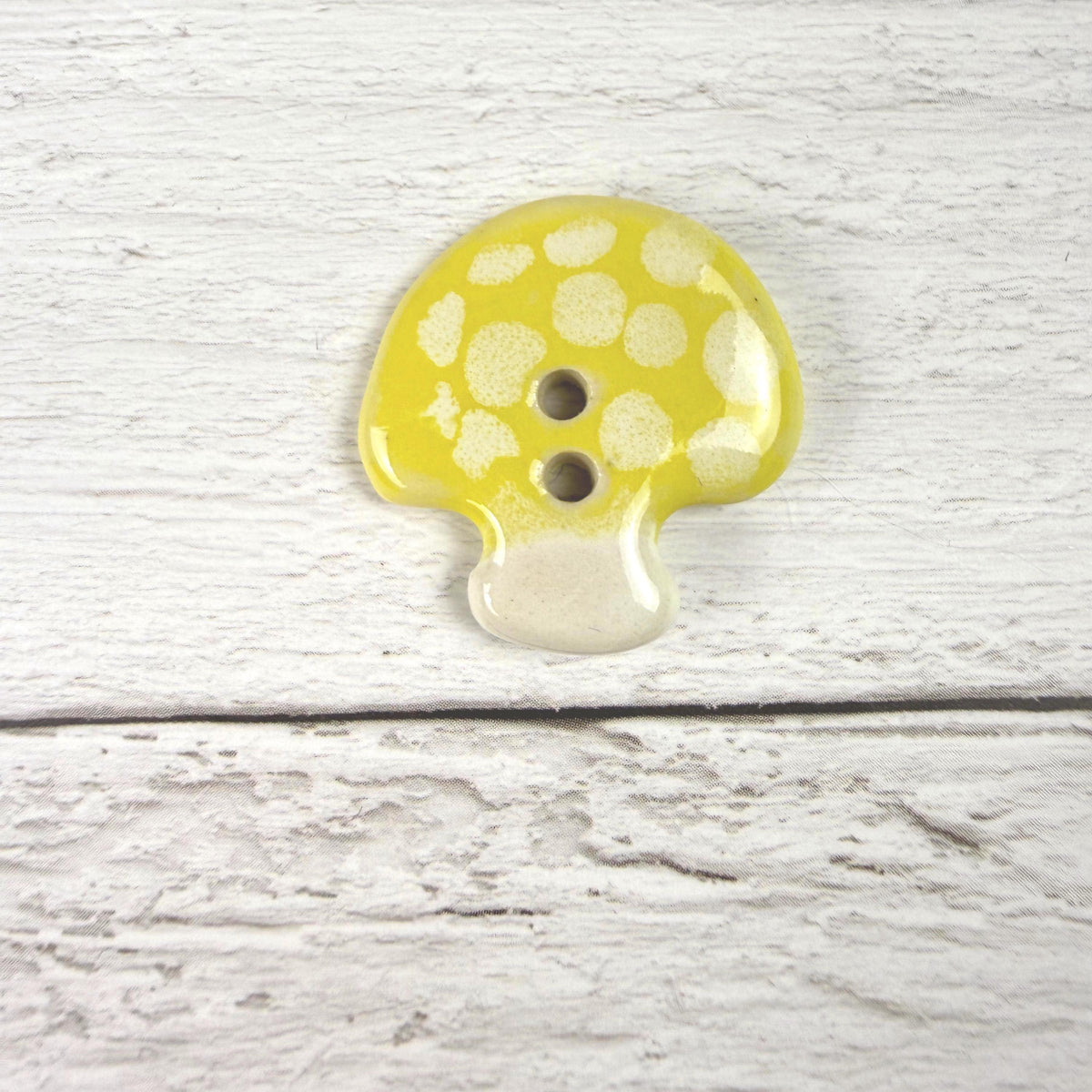 Bright Rainbow Mushroom Buttons