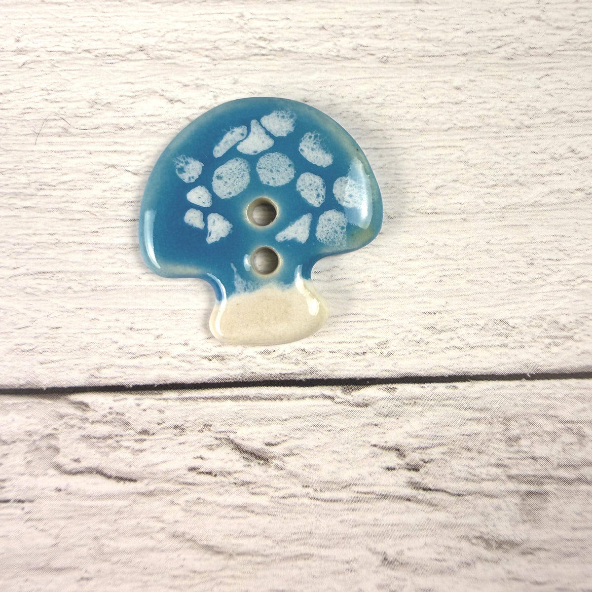 Bright Rainbow Mushroom Buttons